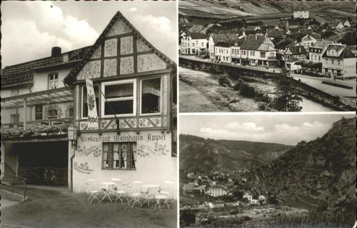 Mayschoss Restaurant Weinhaus Appel