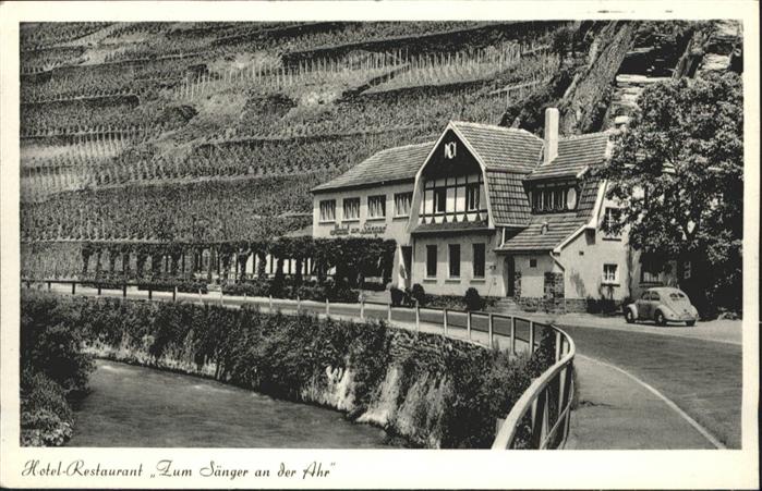 Walporzheim Hotel Restaurant Zum Sänger an der Ahr