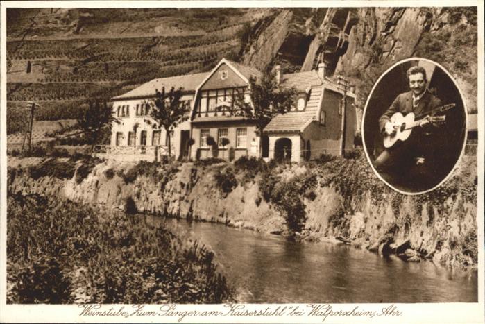 Walporzheim Weinstube Zum Sänger am Kaiserstuhl