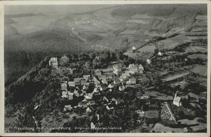 Freusburg Jugendburg Fliegeraufnahme