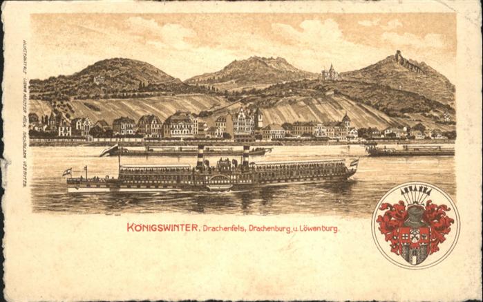 Drachenfels Drachenburg Löwenburg