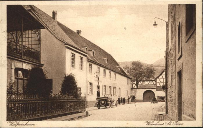 Walporzheim Weinhaus St Peter