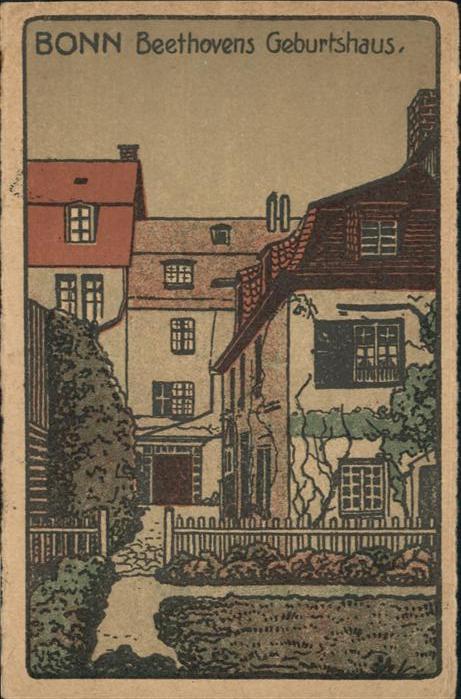 Bonn Rhein Bonn Beethovens Geburtshaus