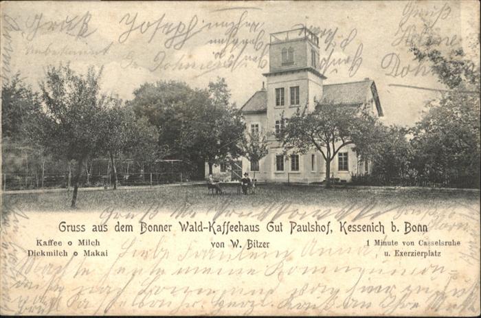 Kessenich Wald Kaffeehaus Gut Paulshof