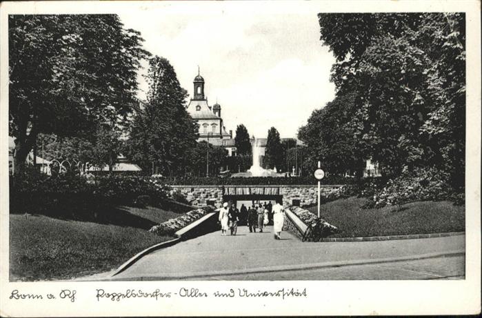 Bonn Rhein Poppelsdorfer Allee