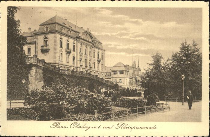Bonn Rhein Oberbergamt Rheinpromenade