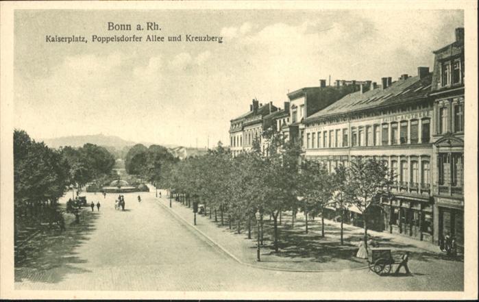 Bonn Rhein kaiserplatz Poppelsdorfer Allee Kreuzbe