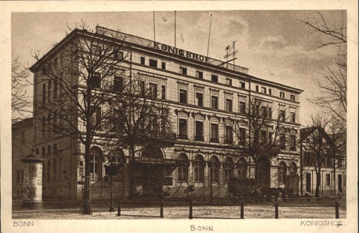 Bonn Rhein Königshof