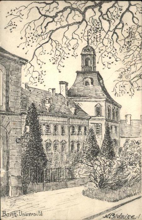 Bonn Rhein Universite Künstler A Bidaine
