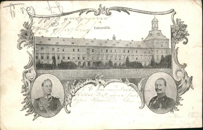 Bonn Rhein [Stempelabschlag] Universität