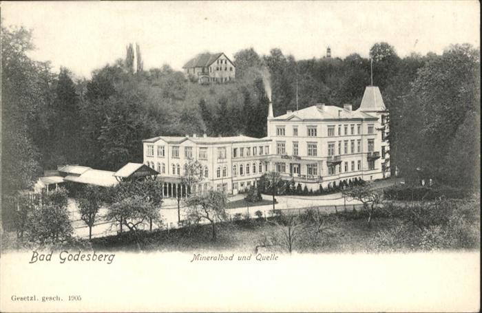 Bad Godesberg Mineralbad Quelle