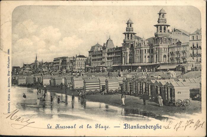 Blankenberghe Kursaal Plage