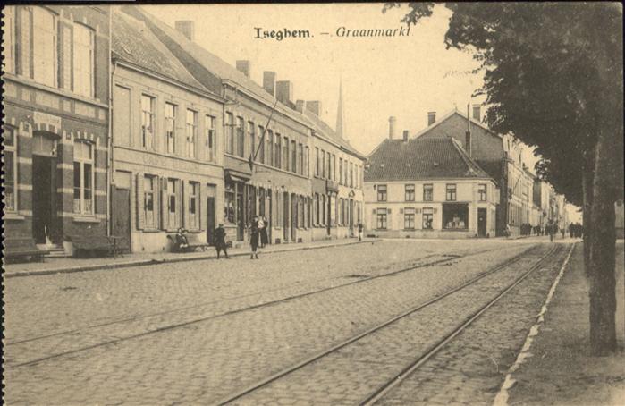 Iseghem Flandre Graanmarkt