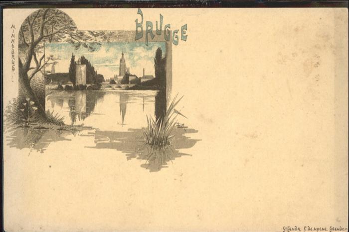 Bruges BRUGGE Belgie Minedrug