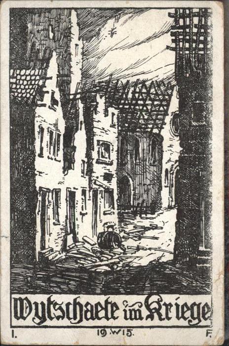 Wytschaete Krieg 1915
