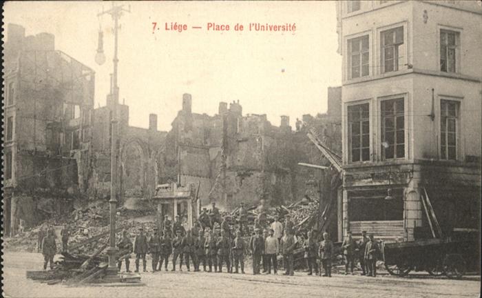 Liege Luettich Place de L_Universite