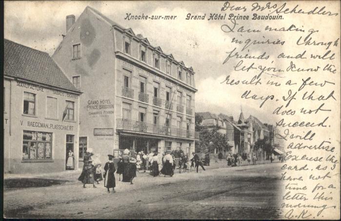 Knocke-sur-Mer Grand hotel Prince Baudouin