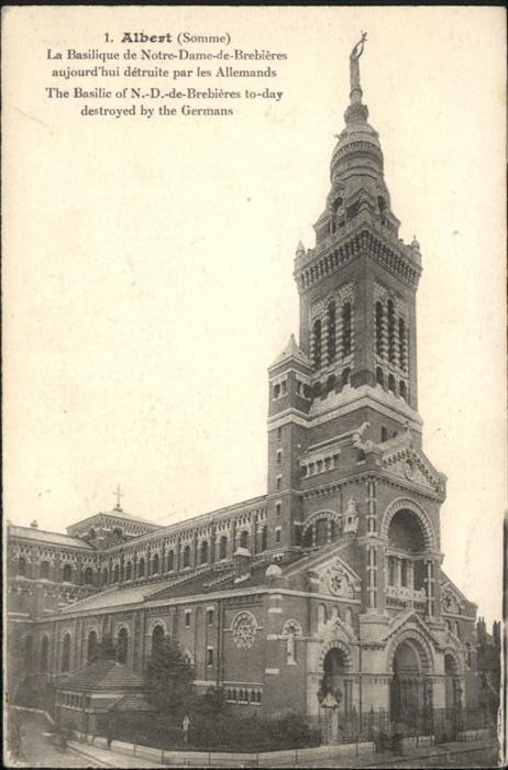 Albert Somme Basilique de Notre-Dame-de-Brebieres