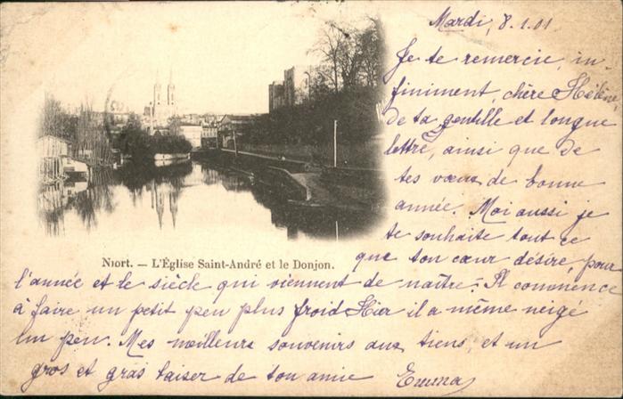 Niort 79 Eglise Saint-Andre
Donjon