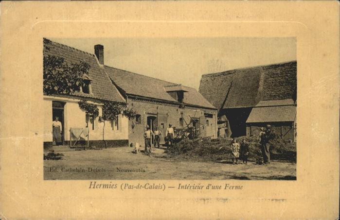 Hermies Interieur d une Ferme