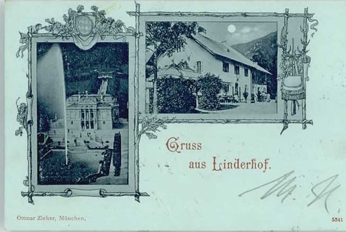Muenchen Muenchen Linderhof x 1899