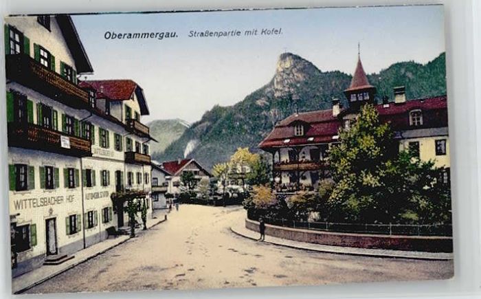Oberammergau ungelaufen ca. 1920