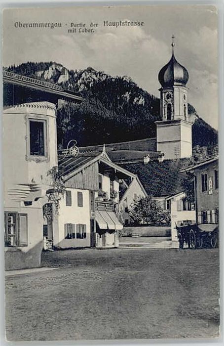 Oberammergau ungelaufen ca. 1910