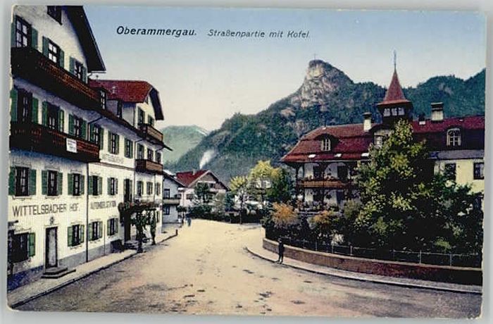 Oberammergau ungelaufen ca. 1920