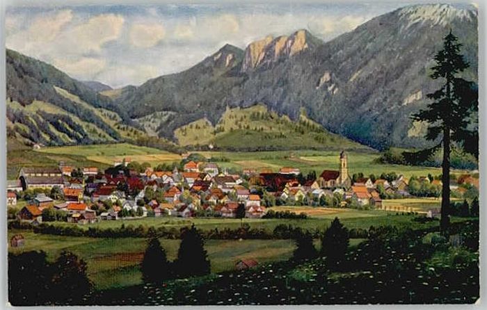 Marschall Vinzenz Oberammergau KünstlerV. Marschall ungel