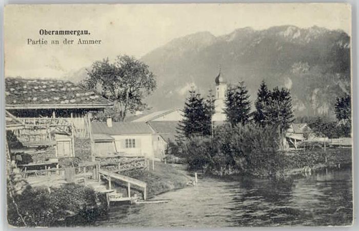 OBERAMMERGAU Bayern  x 1910