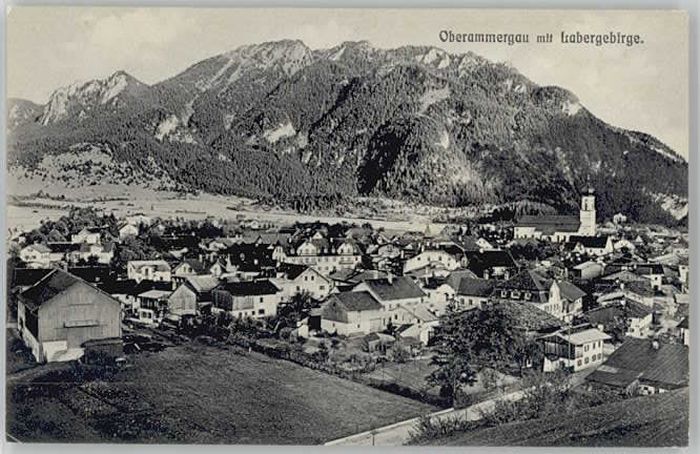 OBERAMMERGAU Bayern  ungelaufen ca. 1910