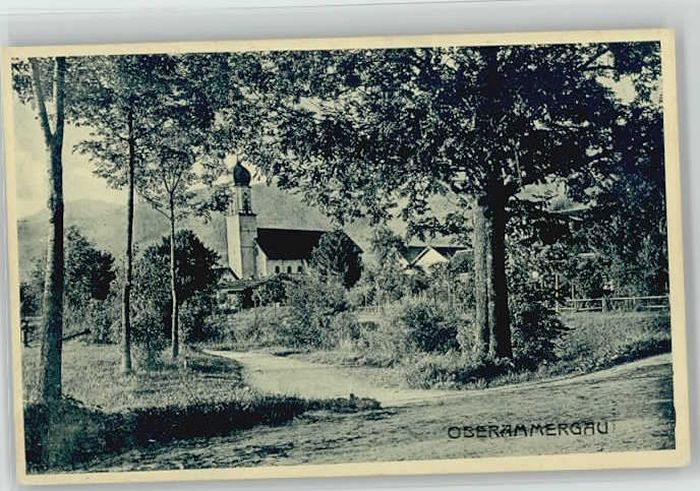 OBERAMMERGAU Bayern  ungelaufen ca. 1920