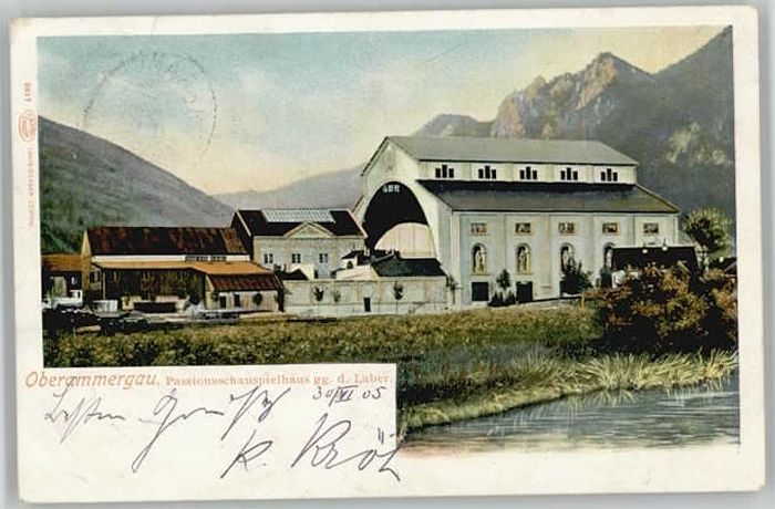 OBERAMMERGAU Bayern  x 1905