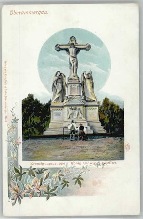 OBERAMMERGAU Bayern  ungelaufen ca. 1900