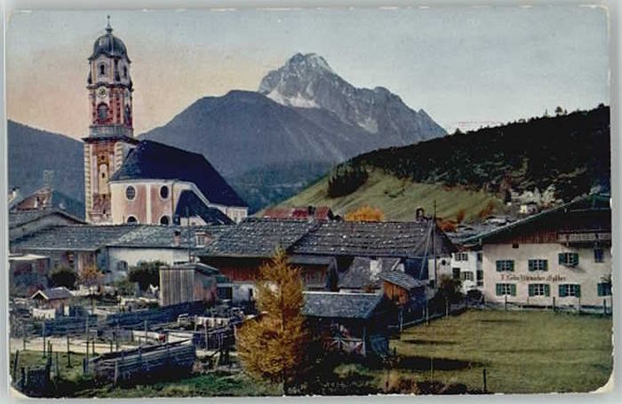 Mittenwald Bayern Mittenwald  ungelaufen ca. 1920