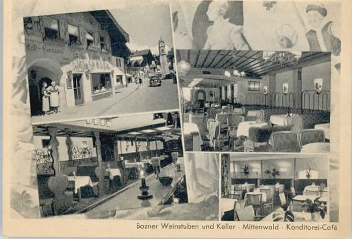 Mittenwald Bayern Mittenwald Weinstube U. Keller ungelauf