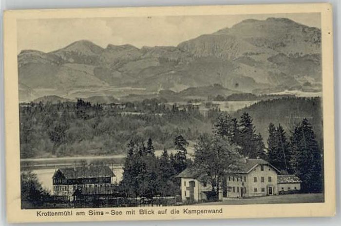 Krottenmuehl Soechtenau Rosenheim Bayern x 1918