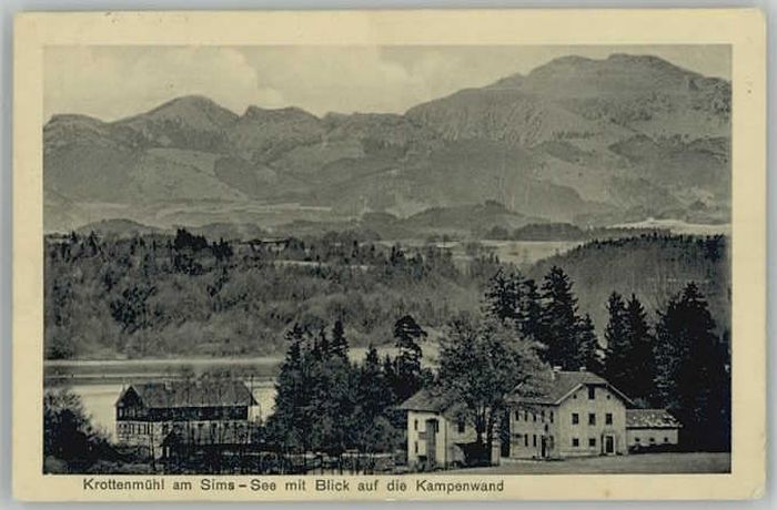 Krottenmuehl Soechtenau Rosenheim Bayern x 1916