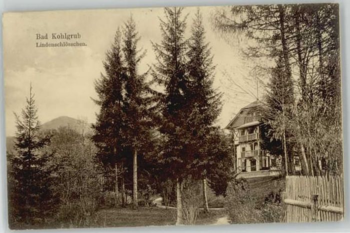Bad Kohlgrub Llindenschlösschen x 1910