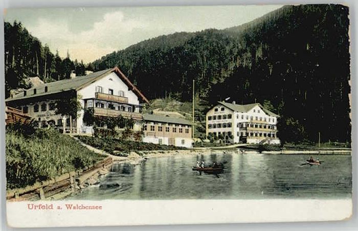 Urfeld Oberbayern  ungelaufen ca. 1910