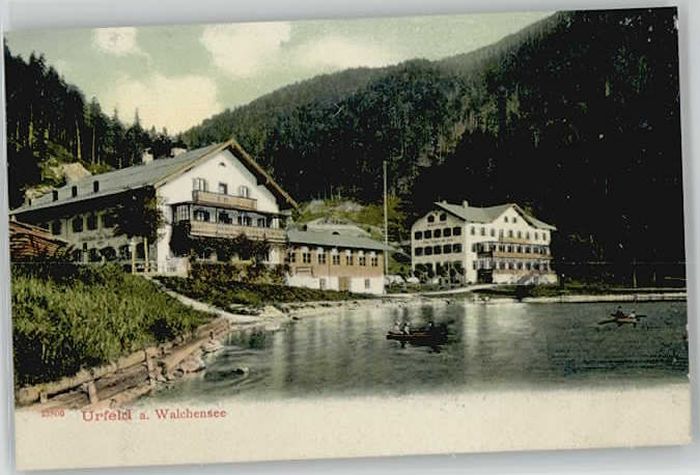 Urfeld Oberbayern  ungelaufen ca. 1900