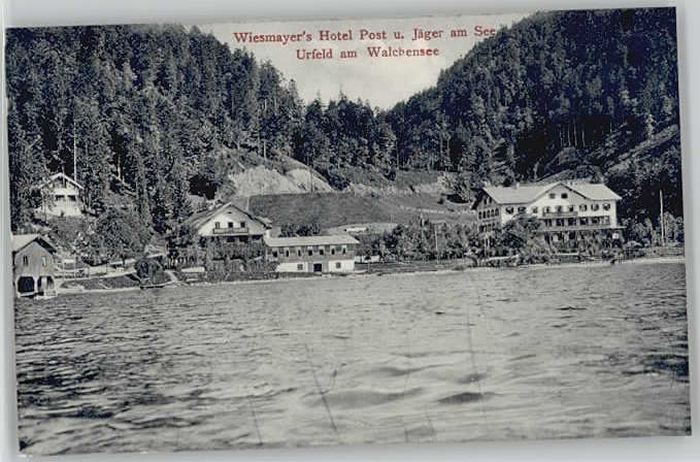Urfeld Oberbayern Hotel Post Hotel Jäger am See ungelaufe