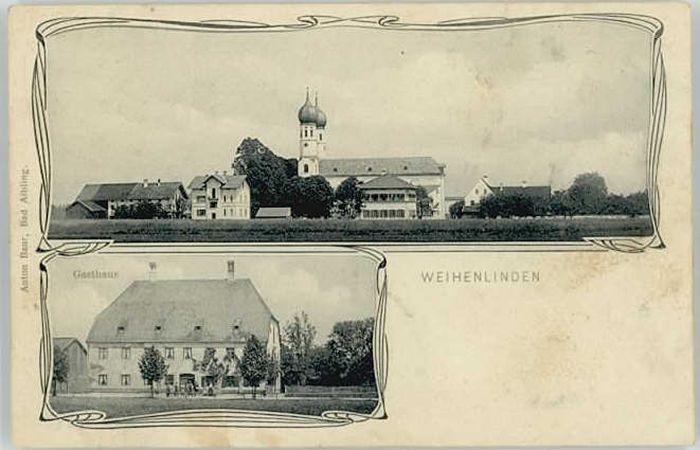 Weihenlinden Gasthaus ungelaufen ca. 1900