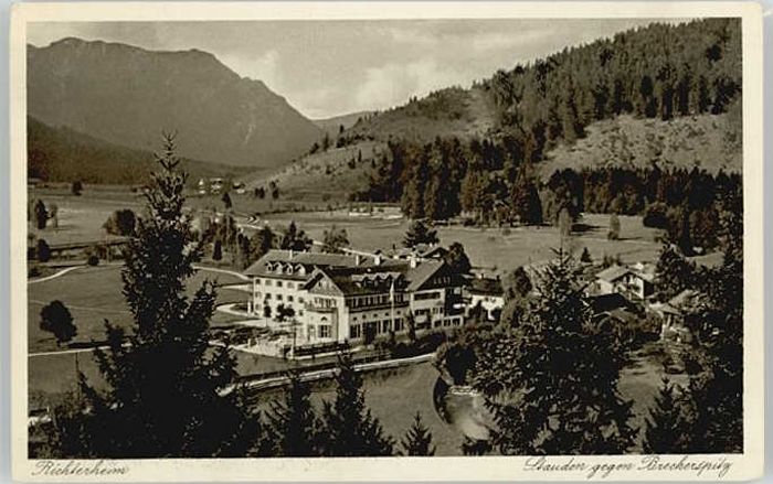 Stauden Fischbachau Richterheim ungelaufen ca. 1920