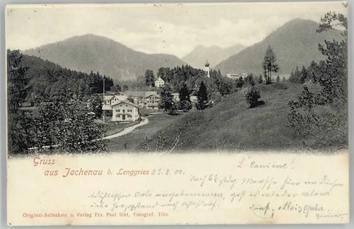 Jachenau bei Lenggries x 1900