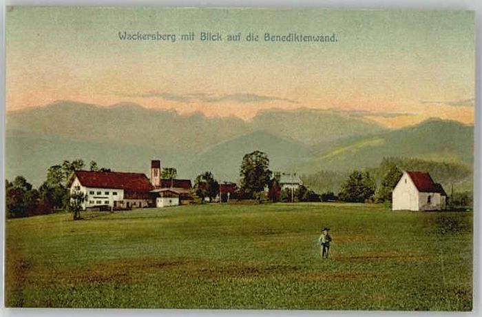 Wackersberg Bad Toelz ungelaufen ca. 1920