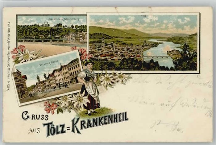 Bad Toelz sarbruecke  x 1900