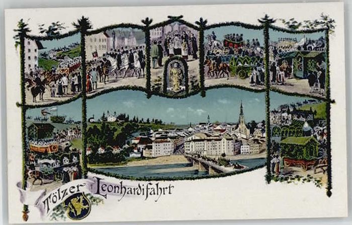 Bad Toelz eonharhifahrt ungelaufen ca. 1920