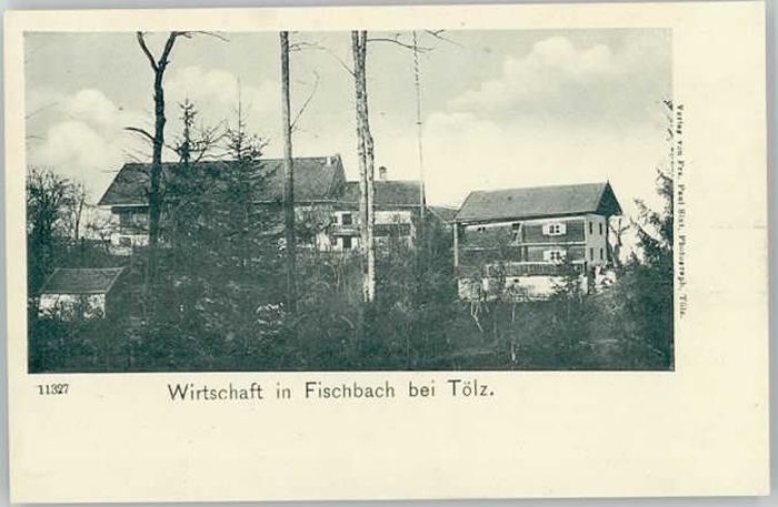 Bad Toelz ischbach ungelaufen ca. 1900