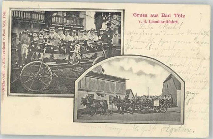 Bad Toelz eonharhifahrt x 1901